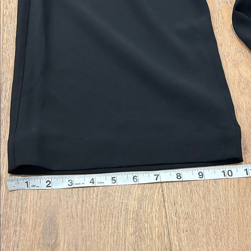 NWT LOFT Black Wide-Leg Trousers, Size Medium - Picture 8 of 10
